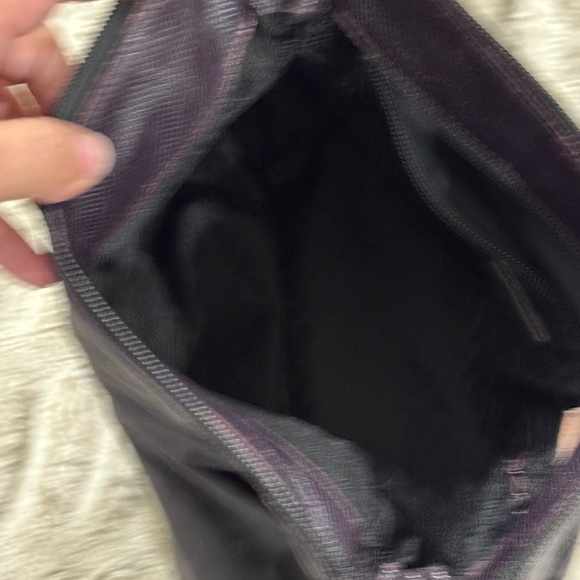 Vintage Bottega Veneta Black Nylon & Leather Crossbody Bag – Made in Italy - Picture 9 of 12